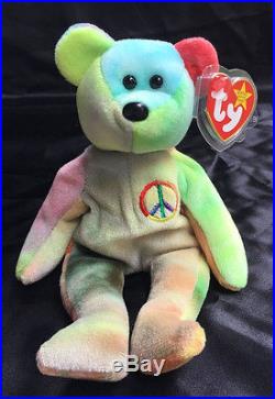 peace beanie baby 1996