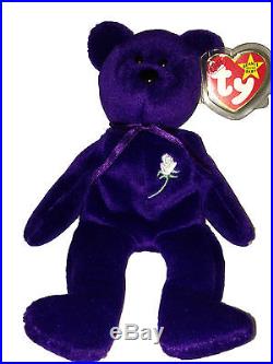 1997 teddy beanie baby pvc
