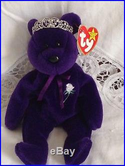 1997 first edition princess diana beanie baby