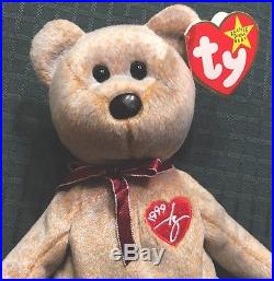 beanie babies value 1999 signature bear