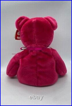 Valentina Bear Rare Ty Beanie Baby Tag Errors Excellent