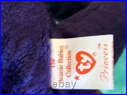 1 Dozen Ty Beanie Babies Princess Diana Ty Plastic Sealed Dozen Rare Find