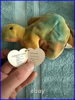 (10) RARE 3rd Gen TY Beanie Babies -NO STAR/Authentic 1993-95 -Steg, Inky, Lucky