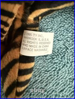 (10) RARE 3rd Gen TY Beanie Babies -NO STAR/Authentic 1993-95 -Steg, Inky, Lucky