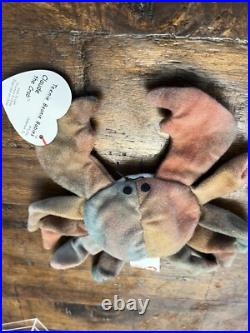 1993 Claude The Crab beanie babies rare