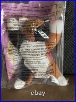 1993 McDonald's Ty Teenie Beanie Babies Tie The Cat #12 Excellent Condition Rare