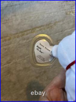 1993 New Unused Teeny Beanie Babies Rare! TAG ERROR Oakbrook Maple The Canada