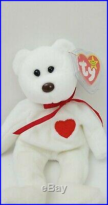 1995 TY Beanie Baby Valentino with rare mismatched tags, tush tag 1993