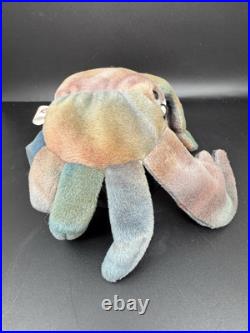 1996 Rare Ty Beanie Baby CLAUDE the Crab, Great Condition