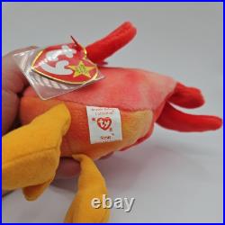 1996 TY Beanie Baby STRUT THE ROOSTER Rare/Retired Vintage P. E Pellets