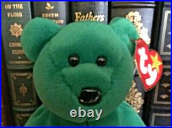 1997 ERIN Ty Original Beanie Baby Rare With Tush and Swing Tag 6 ERRORS