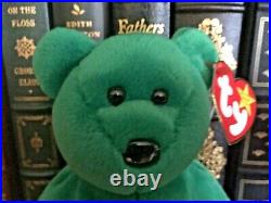 1997 ERIN Ty Original Beanie Baby Rare With Tush and Swing Tag 6 ERRORS