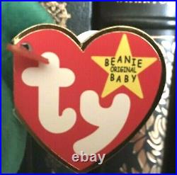 1997 ERIN Ty Original Beanie Baby Rare With Tush and Swing Tag 6 ERRORS