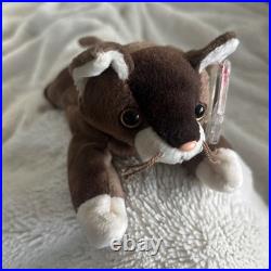 1997 Pounce Beanie Babies, Very Rare, P. E. Pellets (Mint) CHINESE FACTORY STAMP 1997 Pounce Beanie Babies, Very Rare, P. E. Pellets (Mint) CHINESE FACTORY STAMP