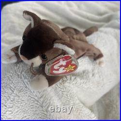 1997 Pounce Beanie Babies, Very Rare, P. E. Pellets (Mint) CHINESE FACTORY STAMP 1997 Pounce Beanie Babies, Very Rare, P. E. Pellets (Mint) CHINESE FACTORY STAMP