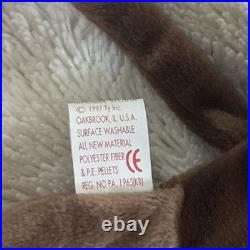 1997 Pounce Beanie Babies, Very Rare, P. E. Pellets (Mint) CHINESE FACTORY STAMP 1997 Pounce Beanie Babies, Very Rare, P. E. Pellets (Mint) CHINESE FACTORY STAMP