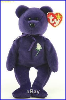 1997 Rare Princess Diana Beanie Baby 1st Edition, Mint Condition /Hand Made