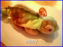 1997 Super RARE Iggy the Original First Batch Beanie Baby With Errors