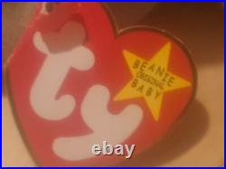 1997 Super RARE Iggy the Original First Batch Beanie Baby With Errors