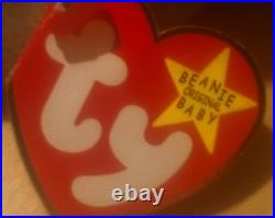 1997 Super RARE Iggy the Original First Batch Beanie Baby With Errors