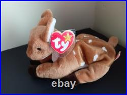 1997 Ty Beanie Baby Whisper RARE WITH TAG ERRORS Original Retired