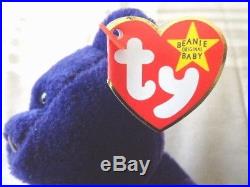 1997 Ty beanie baby Princess Diana, Indonesian PVC (Ghost Version), Space-RARE