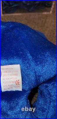 1998 Retired MWMT Original TY Beanie Baby Rare First Official Clubby The Bear 1998 Retired MWMT Original TY Beanie Baby Rare First Official Clubby The Bear