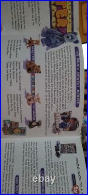 1998 Retired MWMT Original TY Beanie Baby Rare First Official Clubby The Bear