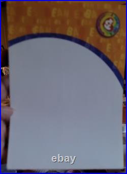 1998 Retired MWMT Original TY Beanie Baby Rare First Official Clubby The Bear