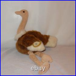 1998 Stretch 10 Retired Ty Beanie Baby Very Rare Misspelled Swing Tag (Gasport)