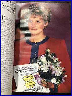1998 Super RARE! LargeTy Beanie baby Princess Diana Bear 9 Rare Books