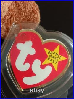 1998 Ty Beanie Baby Fuzz With TAG ERRORS Original Retired RARE