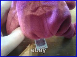 1998 VALENTINA the Ty Beanie Baby Bear MINT, TAG ERRORS, RARE. Free Shipping
