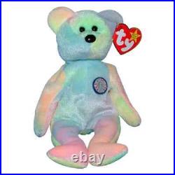 1999 B B Happy Birthday Bear Ty Beanie Baby Babies Rare Mint Original Collector