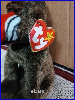 1999 Cheeks Limited Edition Ty Beanie Baby RARE TAG ERROR Mint