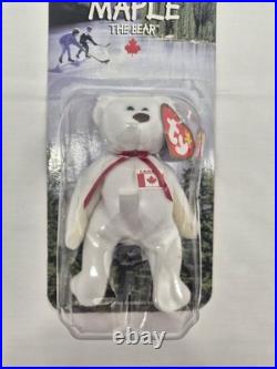 1999 McDonalds ty Beanie Baby Maple The Bear Rare ERRORS 1993 OAKBROOK NEW