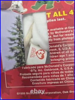 1999 McDonalds ty Beanie Baby Maple The Bear Rare ERRORS 1993 OAKBROOK NEW