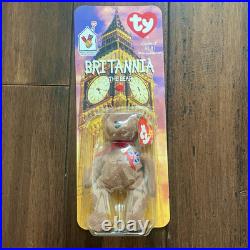 1999 Rare TY Beanie Babies 4-Set Britannia Glory Erin Maple The Bear ERROR Mc 1999 Rare TY Beanie Babies 4-Set Britannia Glory Erin Maple The Bear ERROR Mc