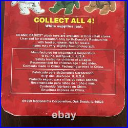 1999 Rare TY Beanie Babies 4-Set Britannia Glory Erin Maple The Bear ERROR Mc 1999 Rare TY Beanie Babies 4-Set Britannia Glory Erin Maple The Bear ERROR Mc