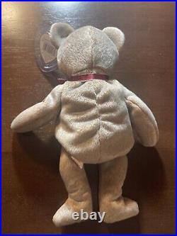 1999 Signature Bear TY Beanie Baby With Rare Tag Errors