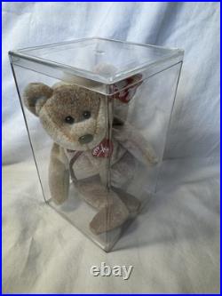 1999 Signature Bear Ty Beanie Baby Rare Original Retired with tag errors