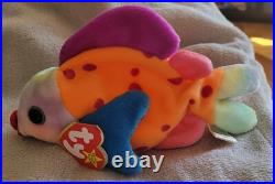 1999 TY Beanie Baby Lips The Fish Retired Mint Very Rare, witherrors 1999 TY Beanie Baby Lips The Fish Retired Mint Very Rare, witherrors