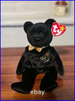 1999 Ty Beanie Baby THE END BEAR With 4 Errors RARE! Read Description