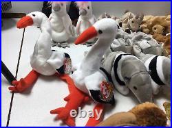 20 x 2 Twin TY Beanie Babies Animals Double Up Rare Collection Lions Tigers And