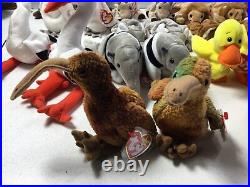 20 x 2 Twin TY Beanie Babies Animals Double Up Rare Collection Lions Tigers And