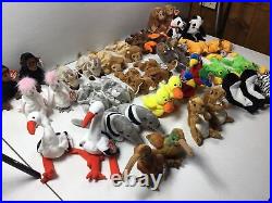 20 x 2 Twin TY Beanie Babies Animals Double Up Rare Collection Lions Tigers And