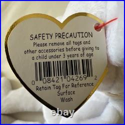 2000 TY Beanie Baby Halo II Very Rare BROWN NOSE & TAG ERRORS Mint Condition