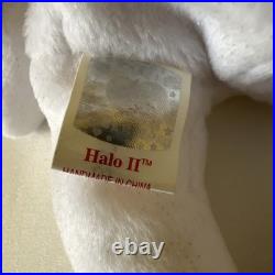 2000 TY Beanie Baby Halo II Very Rare BROWN NOSE & TAG ERRORS Mint Condition