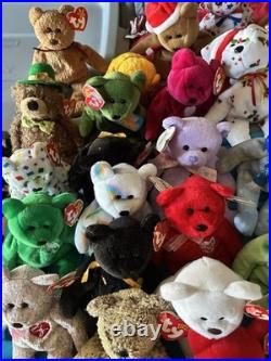 36 Different Beanie Baby Bears (Including Rare) $10 A Piece. All Mint with Tags