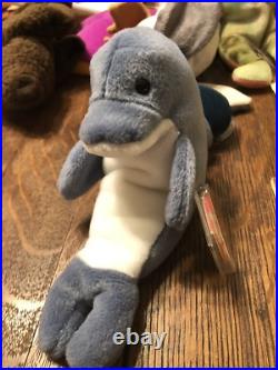 5 RARE Ty Beanie Baby Babies Errors Jake The Duck Echo Roam Peace Bear Patti 5 RARE Ty Beanie Baby Babies Errors Jake The Duck Echo Roam Peace Bear Patti